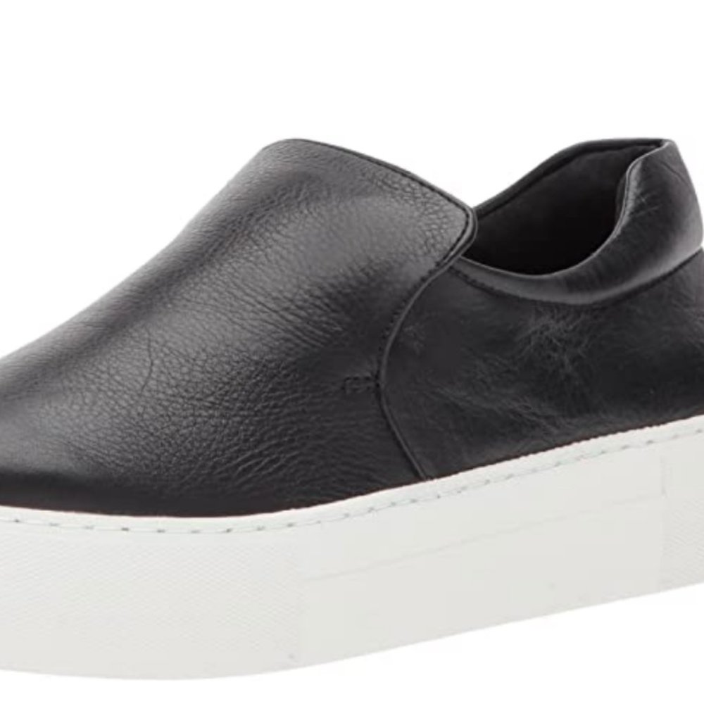 LIKE NEW JSlides Leather Platform Acer Sneaker